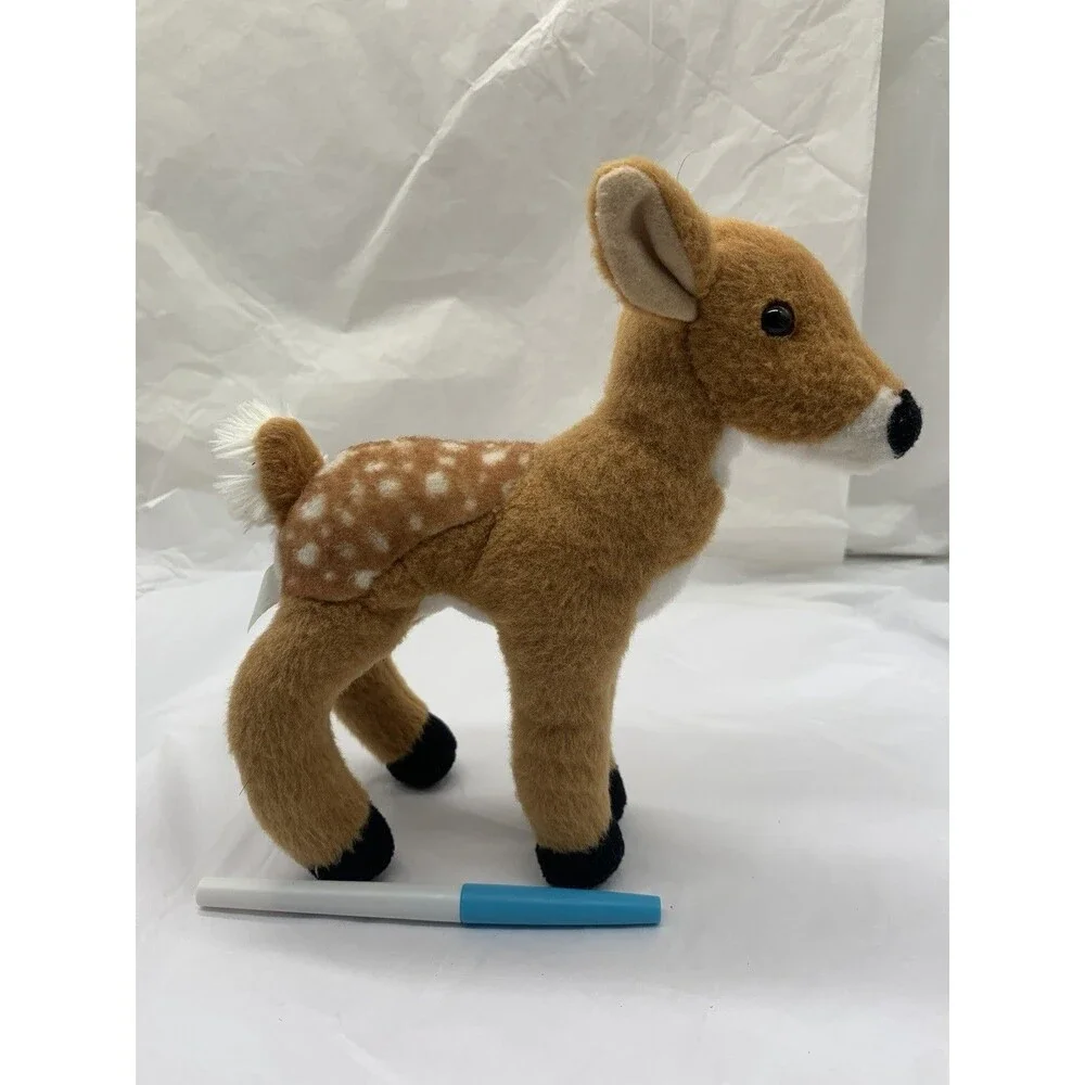 Douglas Cuddle Toys Glory Deer Fawn Stuffed Animal White Tail 7” Toy